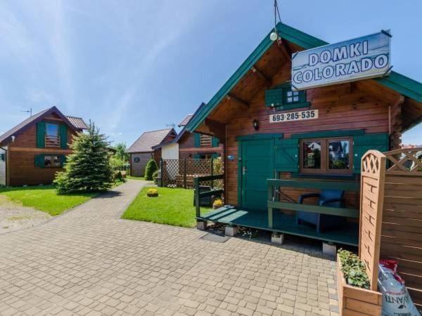 卡尔维亚Apartamentowe Domki Drewniane Colorado别墅 外观 照片