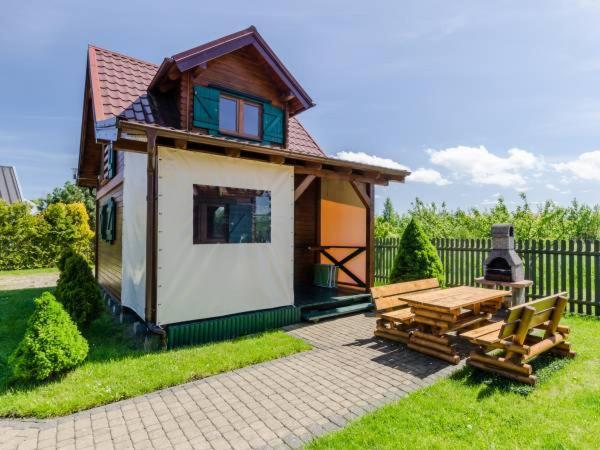 卡尔维亚Apartamentowe Domki Drewniane Colorado别墅 外观 照片